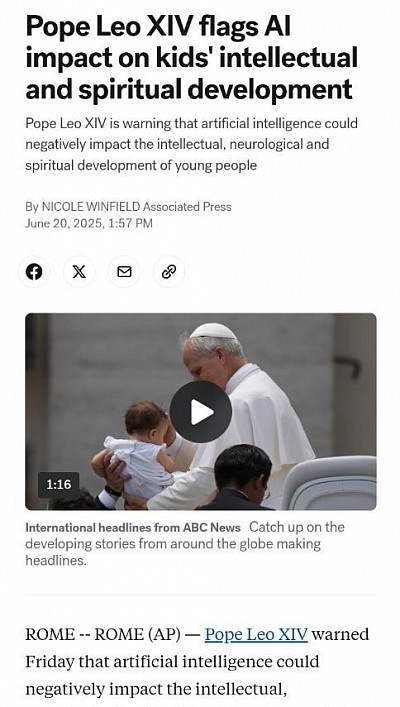 The 4th Industrial Revolution is upon us, the Rise of Artificial Intellegence has made War easy and Manipulative deceptions more subtle & more destructive.