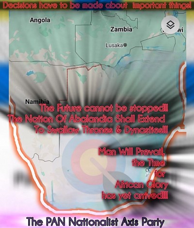 The Future Unified Kingdoms of Bantu People, Under the Abalandian Southern Union!